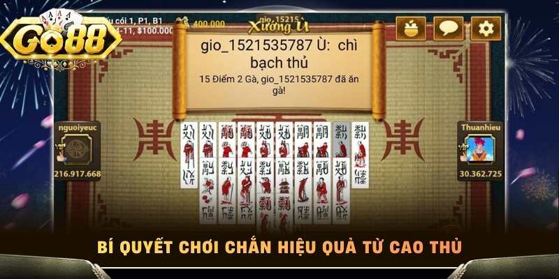 Bí quyết chơi Chắn hiệu quả từ cao thủ