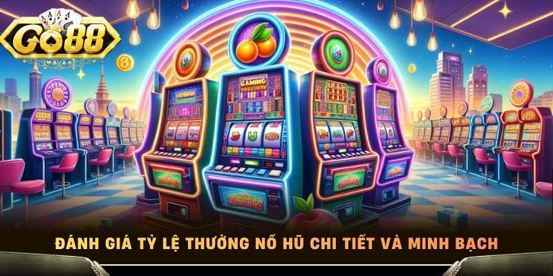 Đánh giá tỷ lệ thưởng nổ hũ chi tiết và minh bạch