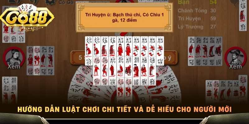 Hướng dẫn luật chơi chi tiết và dễ hiểu cho người mới