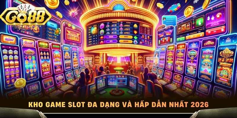 Kho game slot đa dạng và hấp dẫn nhất 2026